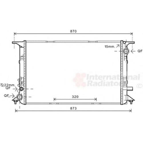 RADIATOR AUDI A8 2010 4H0121251B ( MADE IN CHINA ) - V8 - V12