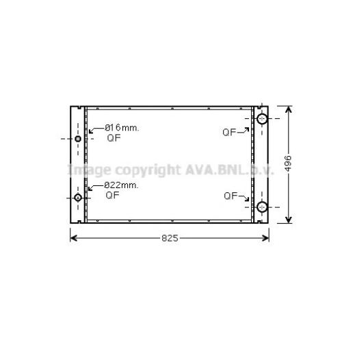 RADIATOR AUDI A8 2004 4E0121251G ( BEHR BRAND ) - 3.7 - 4.2