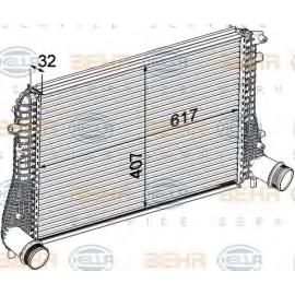 CHARGE AIR COOLER VOLKSWAGEN GOLF 2009 1K0145805CA (  MADE IN CHINA ) - 1.8 - 2.0