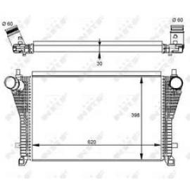 CHARGE AIR COOLER VOLKSWAGEN GOLF 2013 5Q0145803R ( MADE IN CHINA ) - 1.8