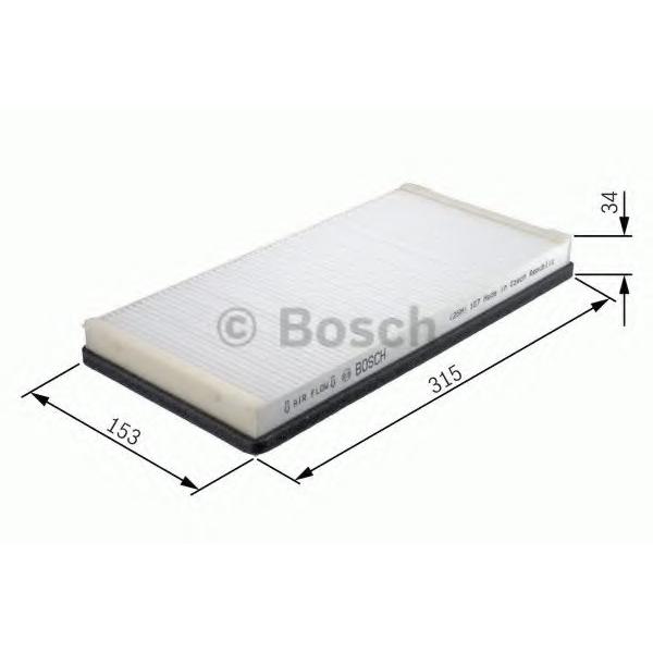 AC FILTER PORSCHE CARRERA 2005 99757121901 ( BOSCH BRAND )