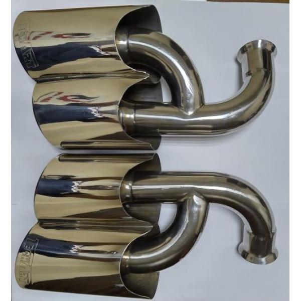 TAIL PIPE PORSCHE ( MADE IN CHINA ) - SET