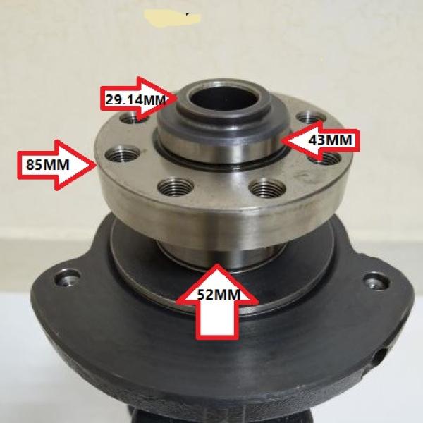 CRANK SHAFT VW - AUDI 06H105021D ( DAMAS BRAND ) - 1.8