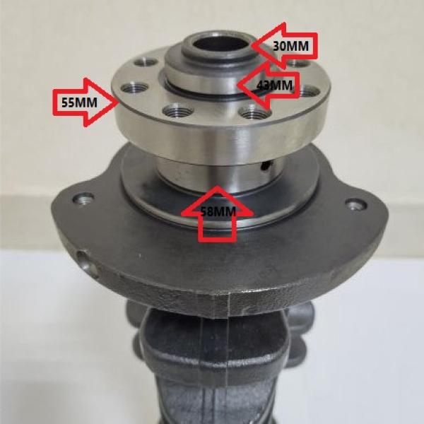 CRANK SHAFT VW - AUDI 06H105021F ( DAMAS BRAND ) - 2.0