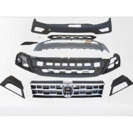 FRONT BUMPER VW TIGUAN 2018 5NA - 5NN ( MADE IN CHINA ) WITHOUT FOG LIGHTS