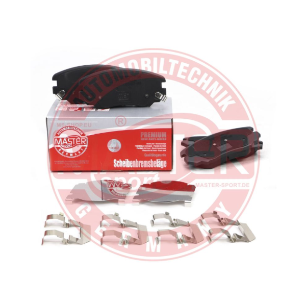 FRONT BRAKE PADS SET OPEL 13312895 ( MASTER SPOR BRAND )