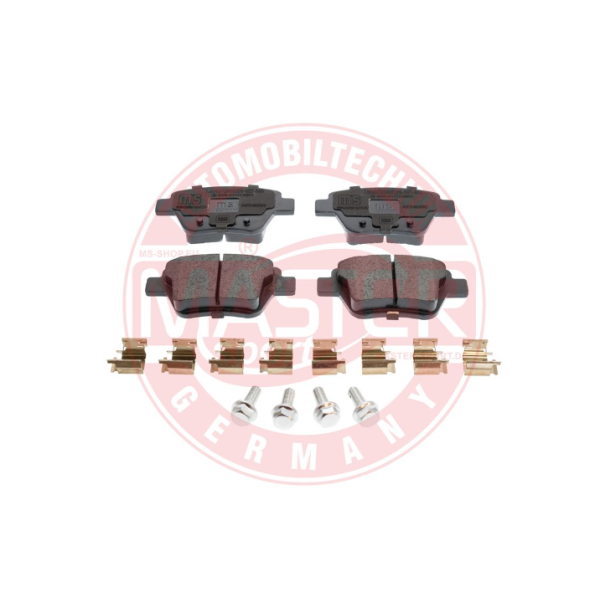 REAR BRAKE PAD SET 5K0698451A ( MASTER SPORT BRAND ) 